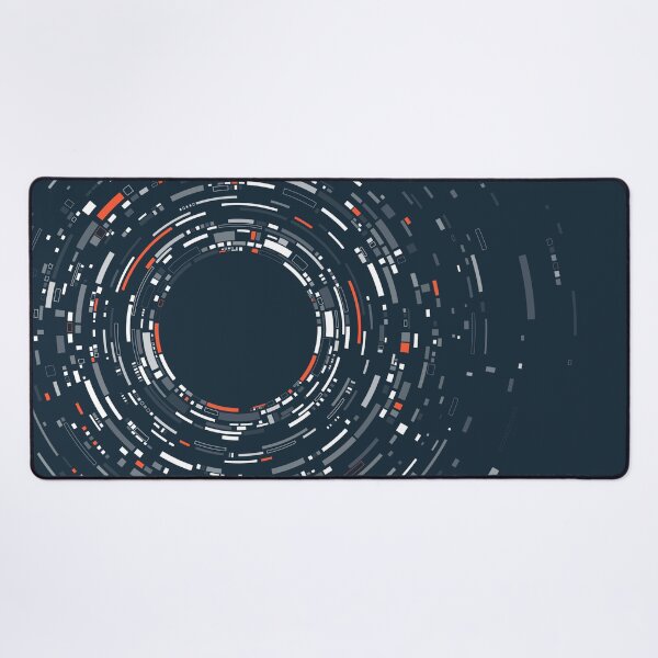 Item preview, concept of digital transformation or big data, graphic of black orange dotted circle with futuristic element designed and sold by NiamLab.
