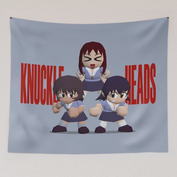 Item preview, Knuckleheads 64 - Azumanga Daioh Azumanga Daioh Osaka, Tomo Takino and Kagura designed and sold by LukasATBK.