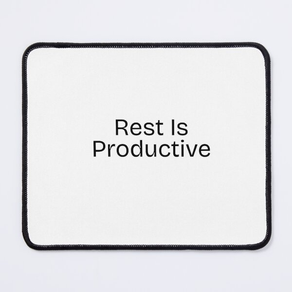 Item preview, Rest Is Productive Retro Quote designed and sold by BoldTypeGoods.
