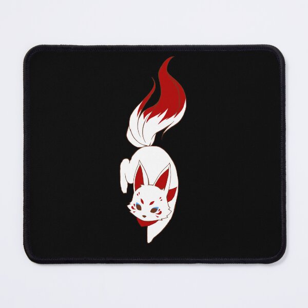 Item preview, Japanese Red Stylized Kitsune Design designed and sold by Sanagiatelier.