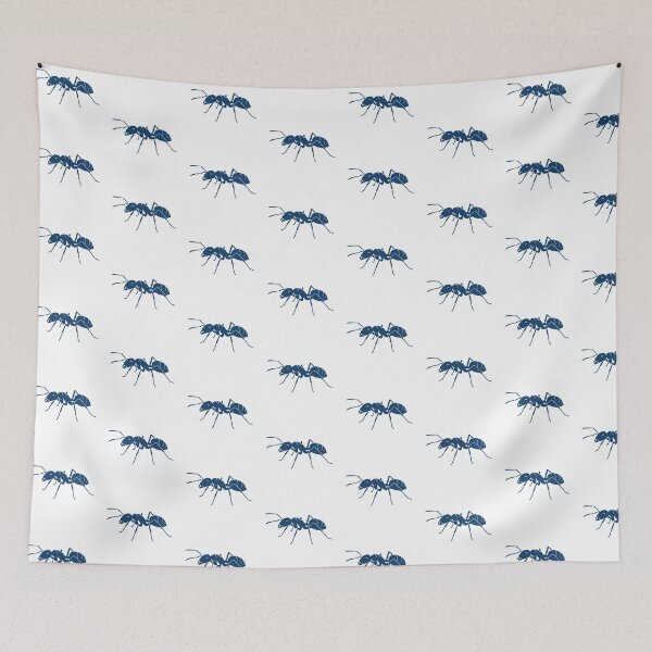 Item preview, Stylized Blue Ant – Vector Insect Design for Original Gift designed and sold by bsbd-action.