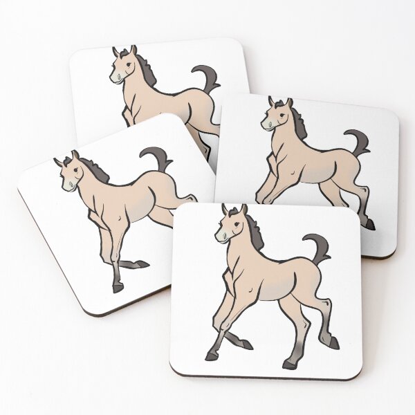 Item preview, Dun Foal designed and sold by BuzzBunnyArt.