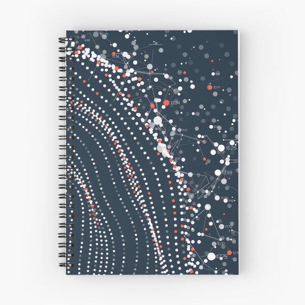 Item preview, concept of digital transformation or big data, graphic of shape of dotted wave with futuristic element designed and sold by NiamLab.