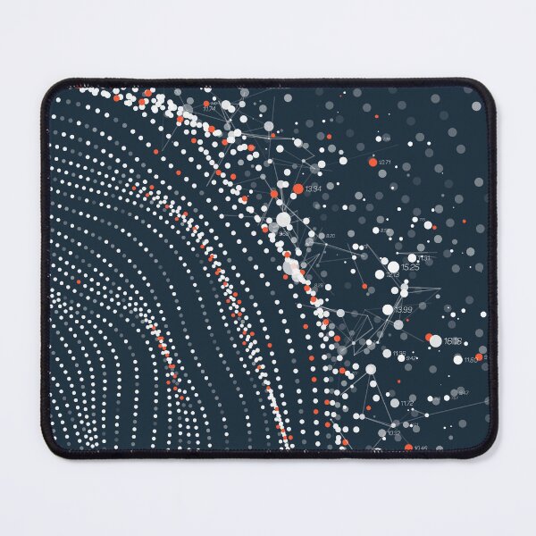 Item preview, concept of digital transformation or big data, graphic of shape of dotted wave with futuristic element designed and sold by NiamLab.