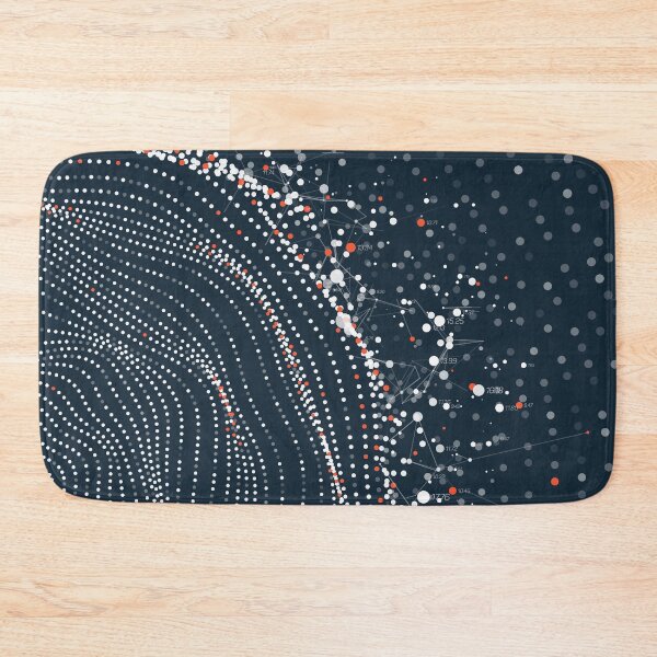 Item preview, concept of digital transformation or big data, graphic of shape of dotted wave with futuristic element designed and sold by NiamLab.