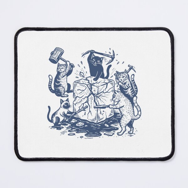 Item preview, Retro Subtle Anti-ICE Cat, Political Activist Protest Cat designed and sold by borenclolahroy.