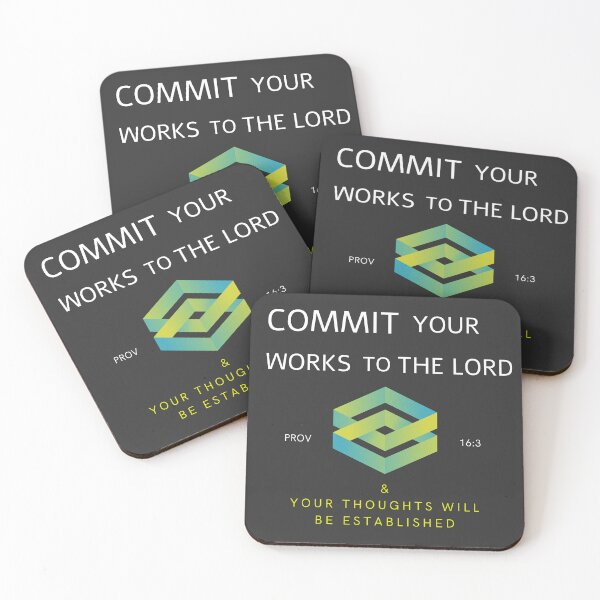 Item preview, Proverbs 16:3 designed and sold by Undonemadenew.