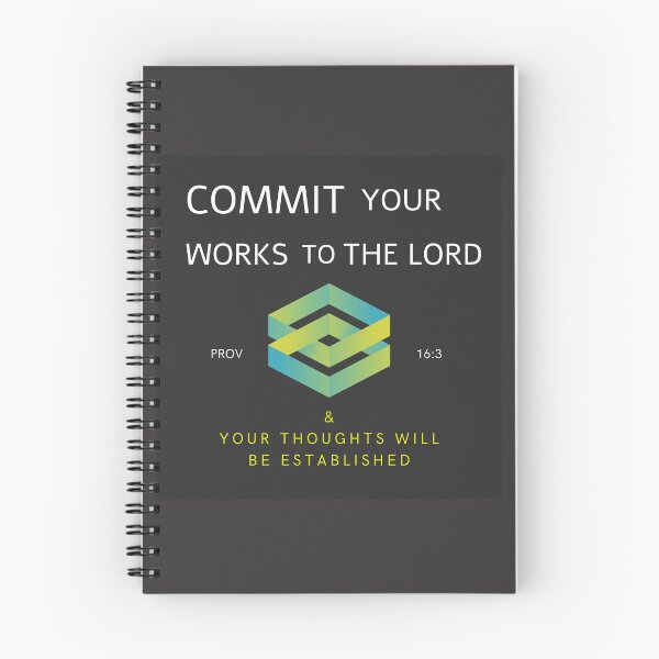 Item preview, Proverbs 16:3 designed and sold by Undonemadenew.