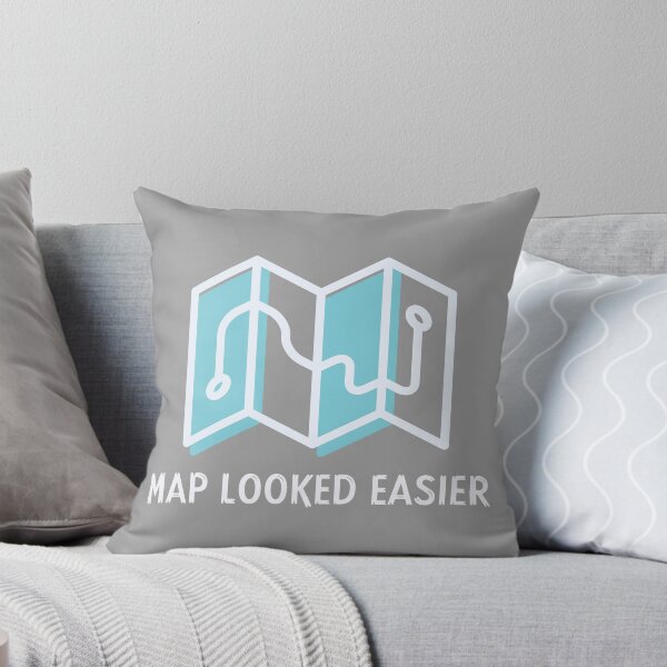 Item preview, Map Looked Easier - Dad Hiking designed and sold by STPrints.