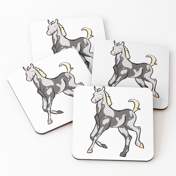 Item preview, Grey Paint Foal designed and sold by BuzzBunnyArt.