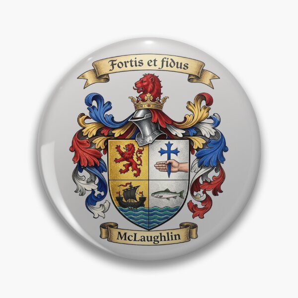 Item preview, The McLaughlin Family Coat of Arms designed and sold by BagTown Clans.
