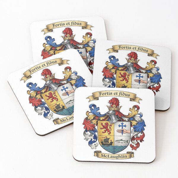 Item preview, The McLaughlin Family Coat of Arms designed and sold by BagTown Clans.