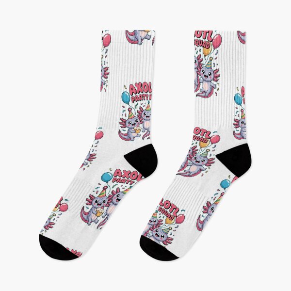 Item preview, Axolotl Party Squad Cute Funny Amphibian Celebration Design designed and sold by Nzgiftsandmore.