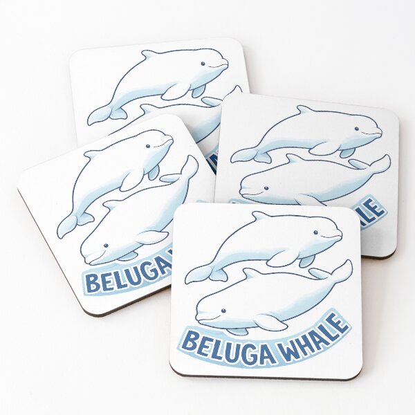 Item preview, Beluga Whale - Hello There! designed and sold by maximinano100k.
