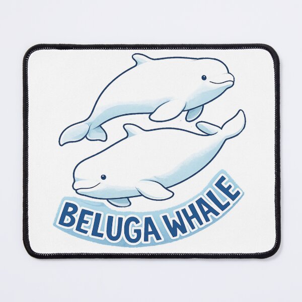 Item preview, Beluga Whale - Hello There! designed and sold by maximinano100k.