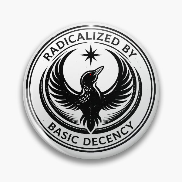 Item preview, Radicalized by Basic Decency | Political Protest Anti-ICE Minnesota Loon designed and sold by borenclolahroy.