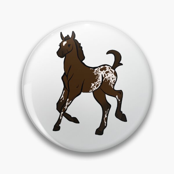 Item preview, Brown Appaloosa Foal designed and sold by BuzzBunnyArt.