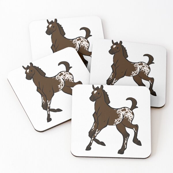 Item preview, Brown Appaloosa Foal designed and sold by BuzzBunnyArt.