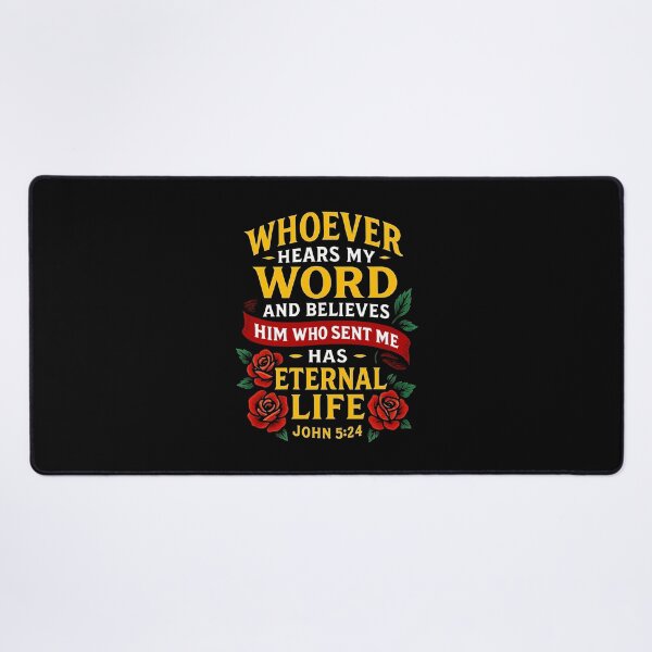 Item preview, John 5:24 Eternal Life designed and sold by plushism.