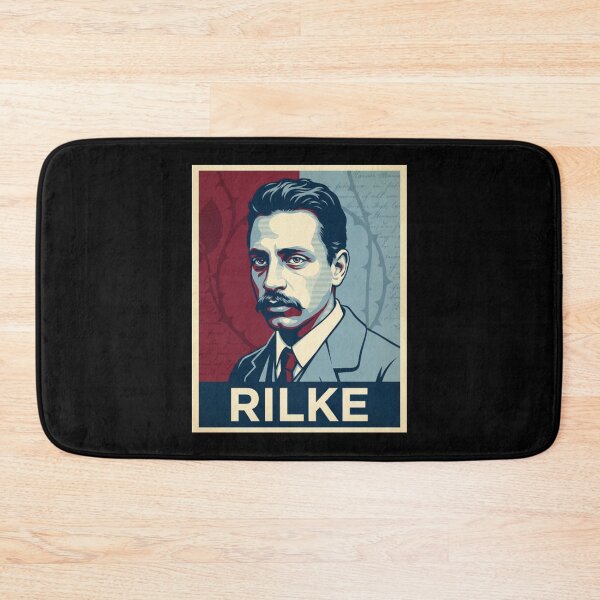 Item preview, Rainer Maria Rilke Hope Style Retro Poster Art designed and sold by DamianRoy88.
