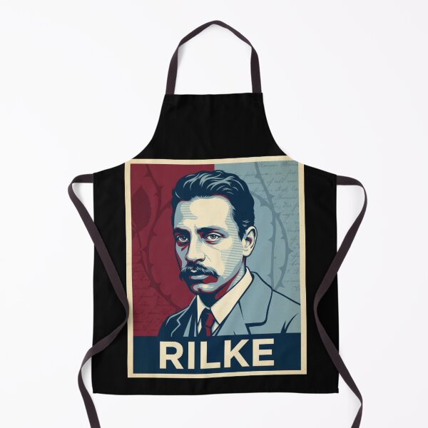 Item preview, Rainer Maria Rilke Hope Style Retro Poster Art designed and sold by DamianRoy88.