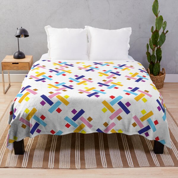 Item preview, Geometric patterns woven together in multiple colors. designed and sold by wonghong.