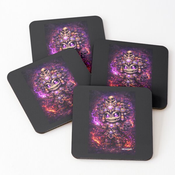 Item preview, Mictlantecuhtli Dark Kernel – Chibi designed and sold by MexaPixel.