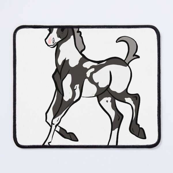 Item preview, Black Paint Horse designed and sold by BuzzBunnyArt.