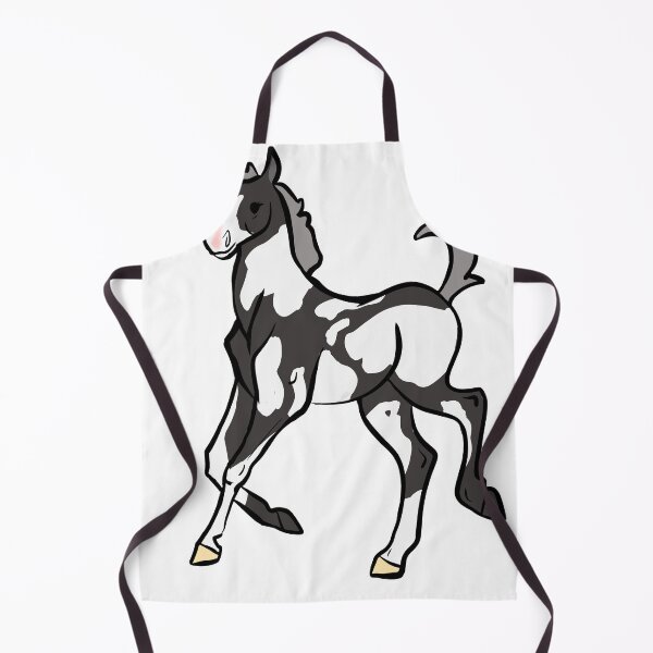 Item preview, Black Paint Horse designed and sold by BuzzBunnyArt.