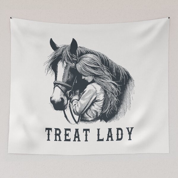 Item preview, Treat Lady Equestrian Lover Funny Mom designed and sold by ManiaGrania.