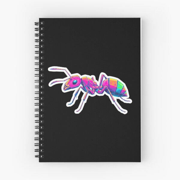 Item preview, Rainbow Ant Sticker – Colorful Insect Illustration for Kids and Teens designed and sold by bsbd-action.