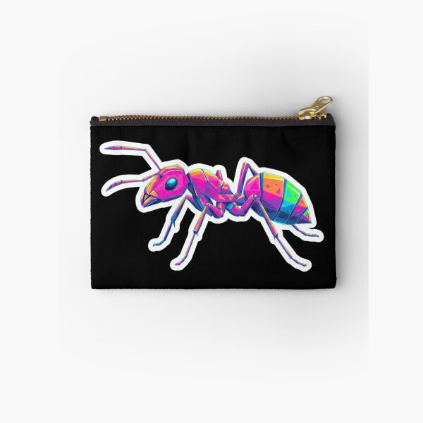 Item preview, Rainbow Ant Sticker – Colorful Insect Illustration for Kids and Teens designed and sold by bsbd-action.