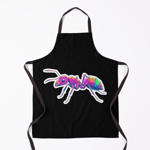 Item preview, Rainbow Ant Sticker – Colorful Insect Illustration for Kids and Teens designed and sold by bsbd-action.