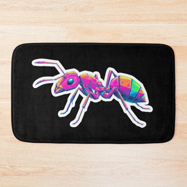 Item preview, Rainbow Ant Sticker – Colorful Insect Illustration for Kids and Teens designed and sold by bsbd-action.