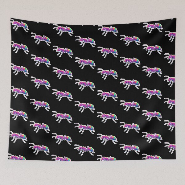 Item preview, Rainbow Ant Sticker – Colorful Insect Illustration for Kids and Teens designed and sold by bsbd-action.