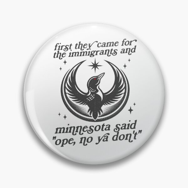 Item preview, OPE NO YA DON'T, Mn Bird Loon Symbol, Political Activist Funny Meme designed and sold by borenclolahroy.