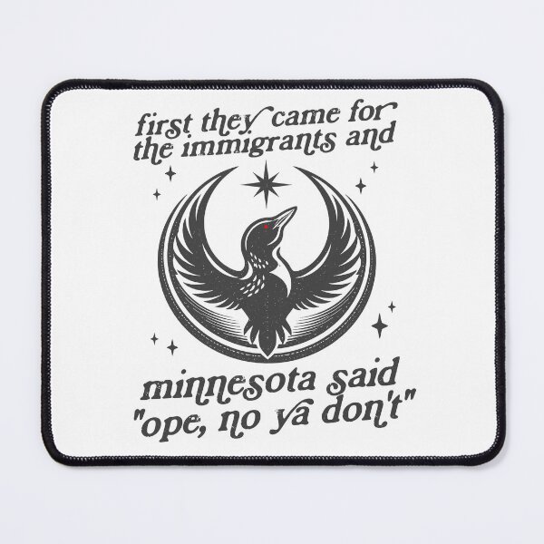 Item preview, OPE NO YA DON'T, Mn Bird Loon Symbol, Political Activist Funny Meme designed and sold by borenclolahroy.