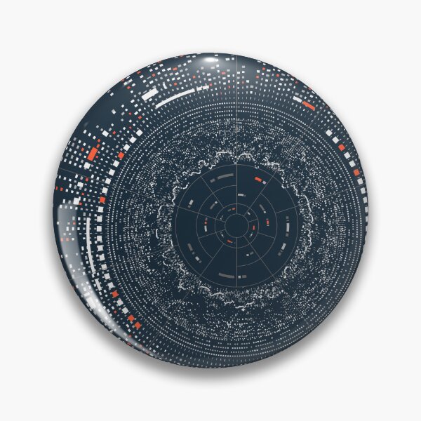 Item preview, concept of digital transformation or big data, graphic of dotted circle with futuristic element designed and sold by NiamLab.