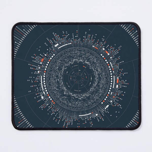 Item preview, concept of digital transformation or big data, graphic of dotted circle with futuristic element designed and sold by NiamLab.