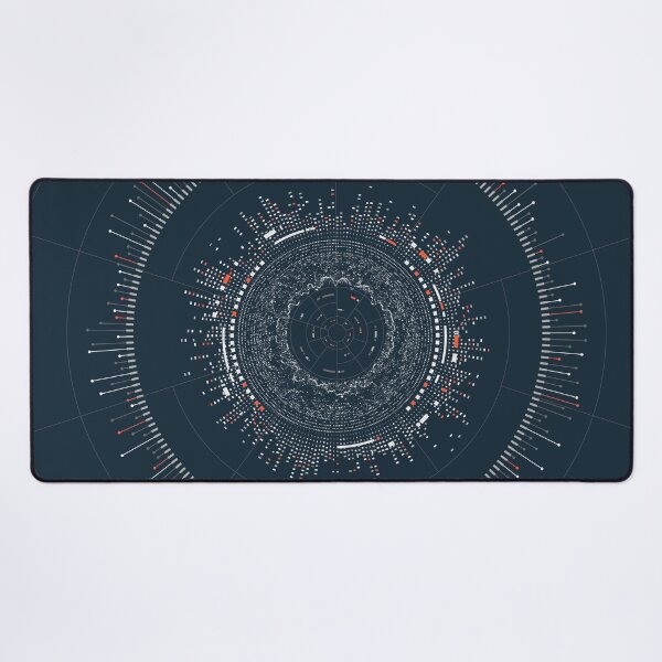 Item preview, concept of digital transformation or big data, graphic of dotted circle with futuristic element designed and sold by NiamLab.
