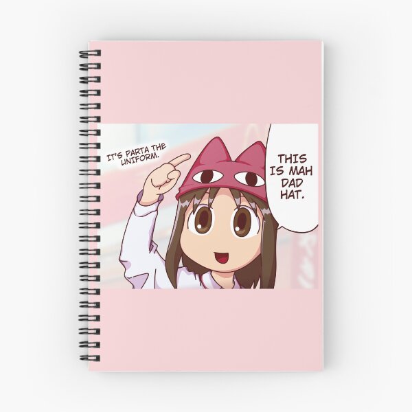 Item preview, "This is mah dad hat" - Osaka Azumanga Daioh panel designed and sold by LukasATBK.