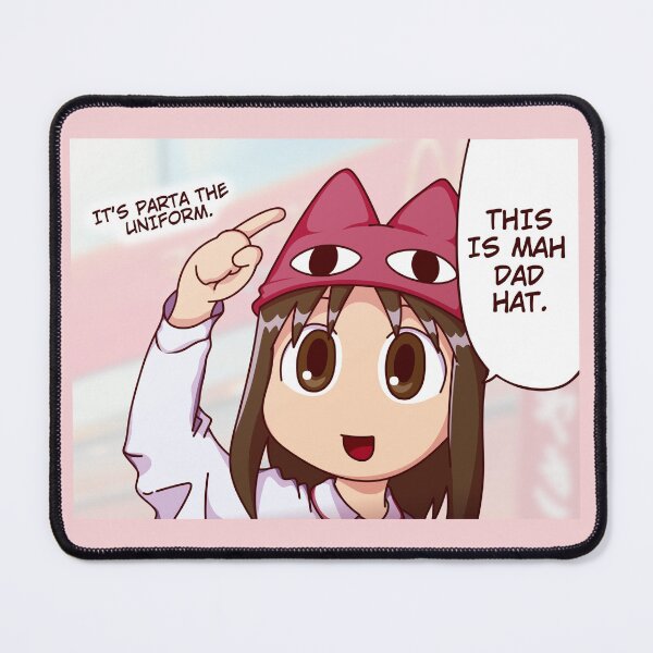 Item preview, "This is mah dad hat" - Osaka Azumanga Daioh panel designed and sold by LukasATBK.