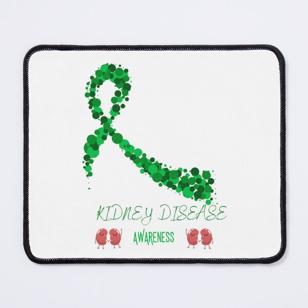 Item preview, March Is National Kidney Disease Awareness Month Green T-Shirt designed and sold by FestivityFinds.