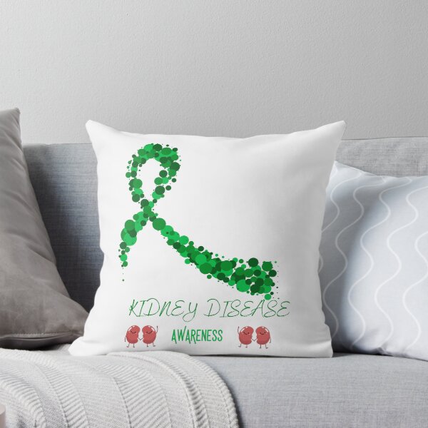 Item preview, March Is National Kidney Disease Awareness Month Green T-Shirt designed and sold by FestivityFinds.