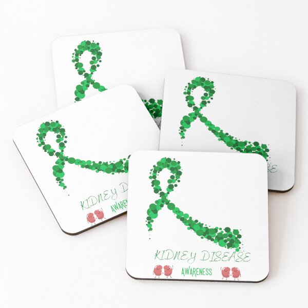Item preview, March Is National Kidney Disease Awareness Month Green T-Shirt designed and sold by FestivityFinds.