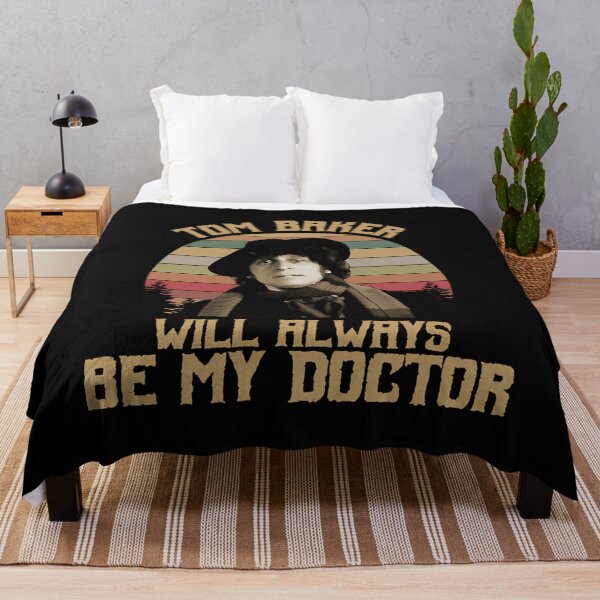 Item preview, Tom Baker Will Always Be My Doctor Retro Vintage Logo Cheap Logo Funny designed and sold by U7O5.