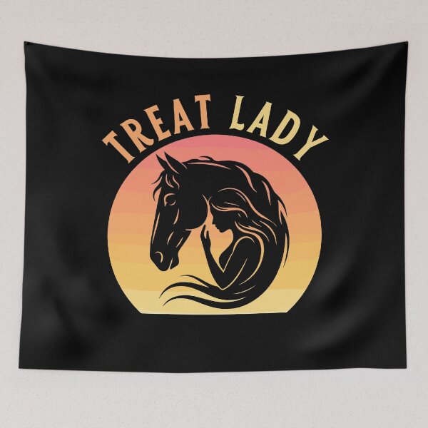 Item preview, Treat Lady Equestrian Lover Funny Mom designed and sold by ManiaGrania.