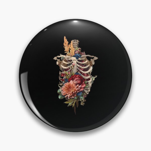 Item preview, Bones And Botany Skeleton Flowers Art designed and sold by hvwajkwe46.