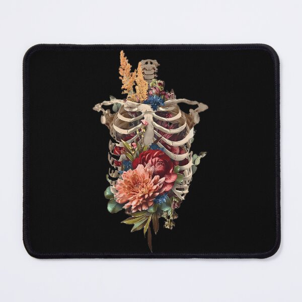 Item preview, Bones And Botany Skeleton Flowers Art designed and sold by hvwajkwe46.