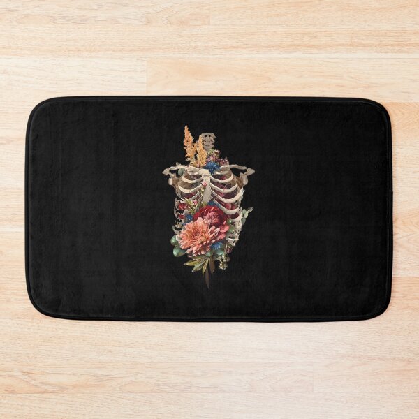 Item preview, Bones And Botany Skeleton Flowers Art designed and sold by hvwajkwe46.